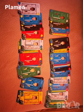 Карти за игра с футболисти, снимка 1