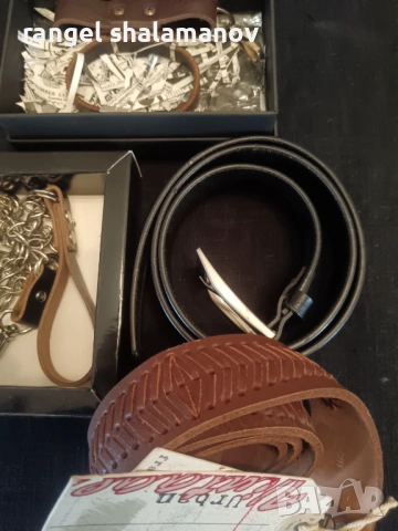 Кожени колани и гривни , снимка 5 - Колани - 54024487