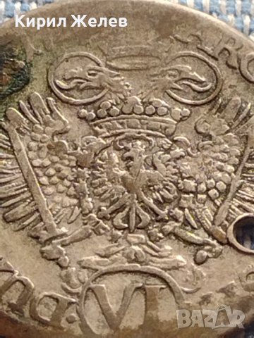 Сребърна монета 6 кройцера Карл шести Хал Свещена Римска Империя 13652, снимка 11 - Нумизматика и бонистика - 42899838