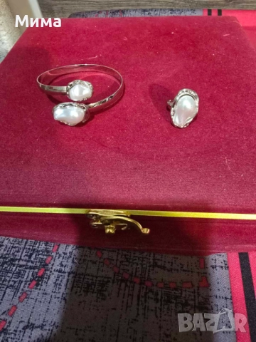 Гривна и пръстен, снимка 5 - Бижутерийни комплекти - 51821310