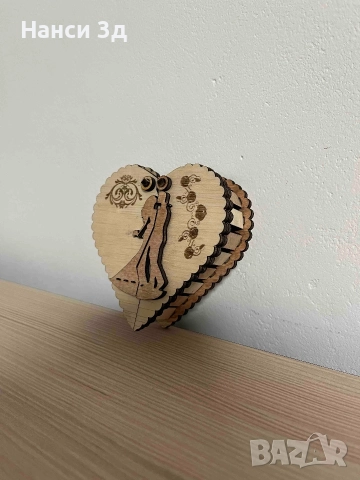 Дървени кутии с надпис , снимка 3 - Декорация за дома - 52820490