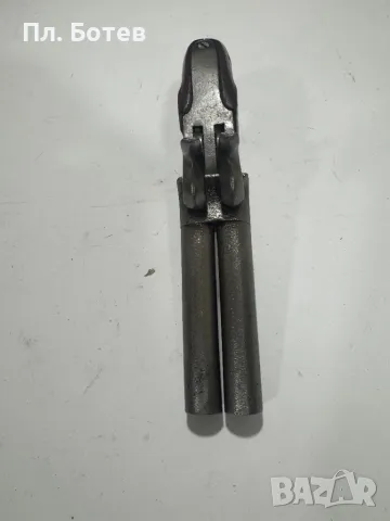 Стар двуцевен капсулен пистолет, снимка 10 - Антикварни и старинни предмети - 49904438