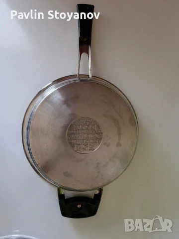 Качествен тиган от неръждаема стомана Solingen, снимка 5 - Съдове за готвене - 54078940