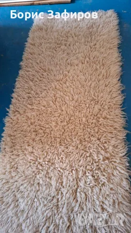  Китеник от естествена вълна, снимка 3 - Покривки за легло - 50279100