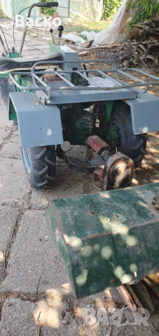 Триколка Беларус с инвентар плуг, фреза, браздир и ремарке , снимка 7 - Селскостопанска техника - 51186021