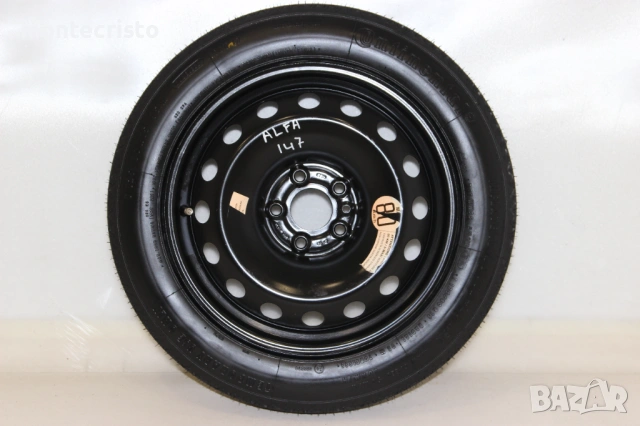 Резервна гума патерица Alfa Romeo 147 (2000-2007г.) Fiat Tipo (2015-2023г.) 58.1 / 5x98 / Alfa 147