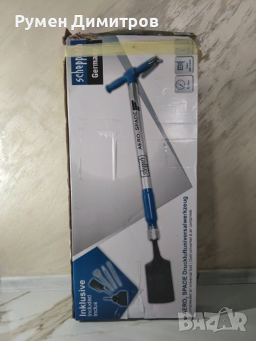 е пневматичен инструмент Scheppach AERO 2 SPADE, който представлява комплект 5-в-1 за градинарство и, снимка 2 - Парочистачки и Водоструйки - 53960409