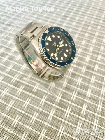 Seiko 5 Sport Blue Automatic SRPD51K1, снимка 3 - Мъжки - 52961201