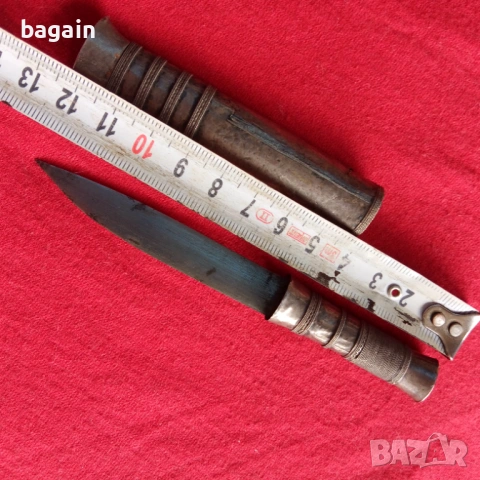 Сребърен нож, кама, ятаган., снимка 5 - Антикварни и старинни предмети - 54076194
