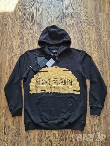 Страхотен мъжки суитчър BALMAIN Размер S M L XL 2XL 