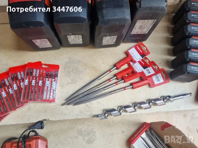 Hilti B22 , B36 , B12 , Nuron батерия / батерии и зарядно/зарядни, снимка 7 - Други инструменти - 50093844