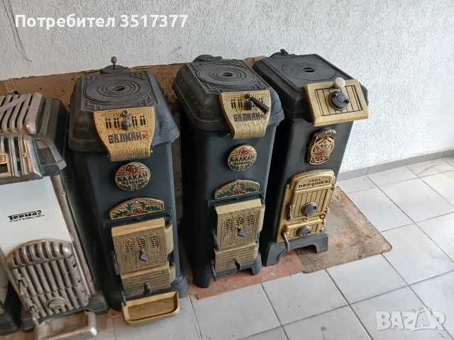 печки на дърва БАЛКАН 3 и 4