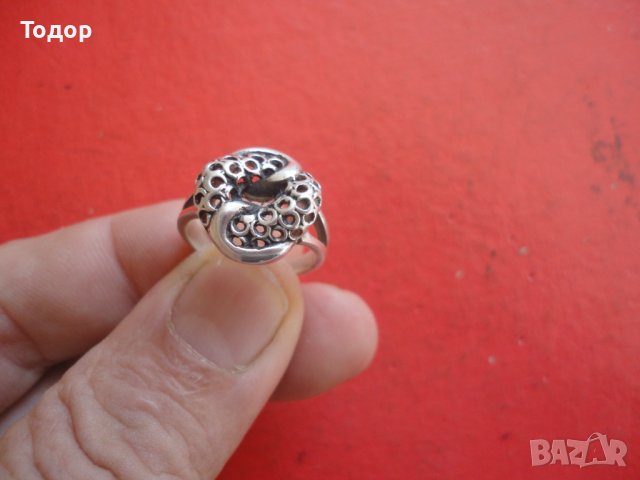 Невероятен сребърен пръстен 9, снимка 2 - Пръстени - 42208805