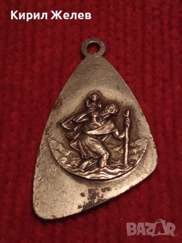 СТАР ПОСРЕБРЕН или СРЕБЪРЕН КАТОЛИЧЕСКИ РЯДЪК МЕДАЛЬОН 8730, снимка 9 - Антикварни и старинни предмети - 30285661