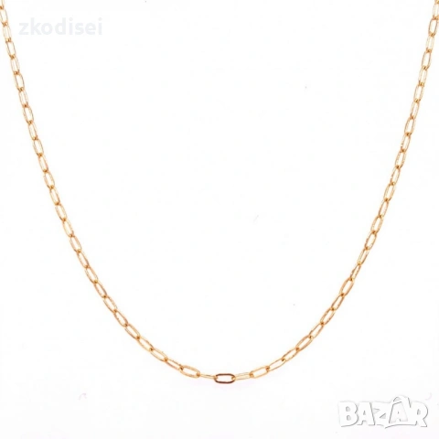 Златен синджир 1,75гр. 39,0см. 14кр. проба:585 модел:37736-5, снимка 2 - Колиета, медальони, синджири - 54134264