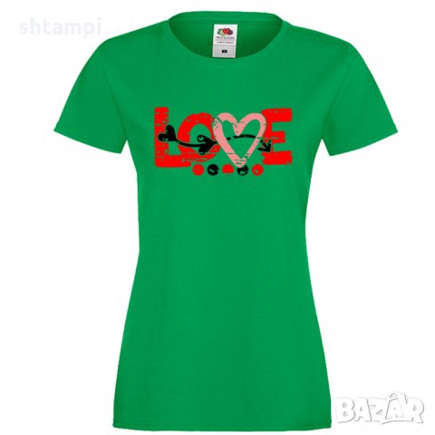 Дамска тениска Love Grunge 1, снимка 9 - Тениски - 35552187