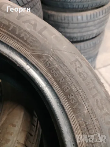 2бр.летни гуми 215/55/16 Uniroyal, снимка 7 - Гуми и джанти - 55799959