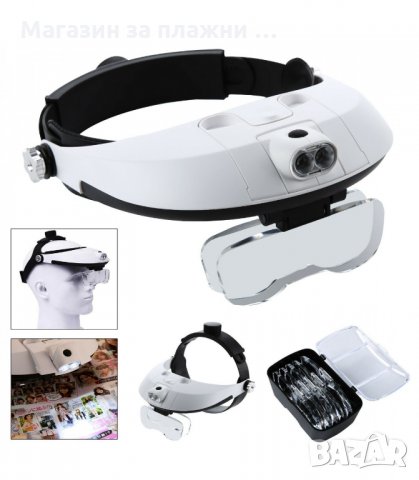 ЛУПА ЗА ГЛАВА С ЛЕД ОСВЕТЛЕНИЕ - ТИП ЧЕЛНИК - код 81001, снимка 2 - Друга електроника - 34131008