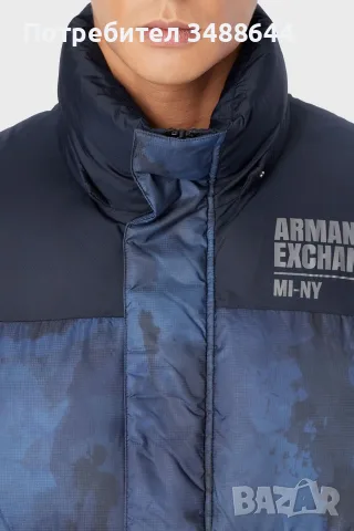 Мъжко зимно яке Armani Exchange, снимка 2 - Якета - 55922468