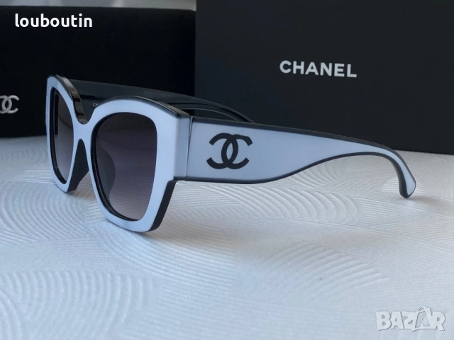 Дамски слънчеви очила котка черно и бяло, снимка 12 - Слънчеви и диоптрични очила - 52914722