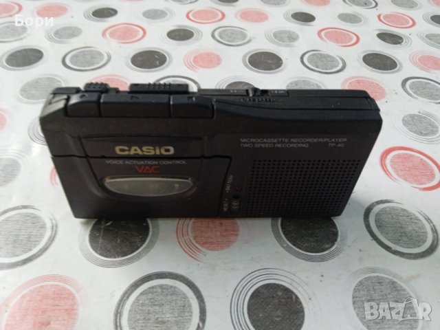 CASIO TP 40 Диктофон, снимка 2 - Радиокасетофони, транзистори - 37333308