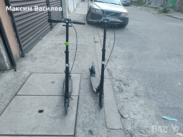 Сгъваеми градски тротинетки Kruzel – двойно окачване и дискови спирачки, снимка 5 - Други спортове - 56041300