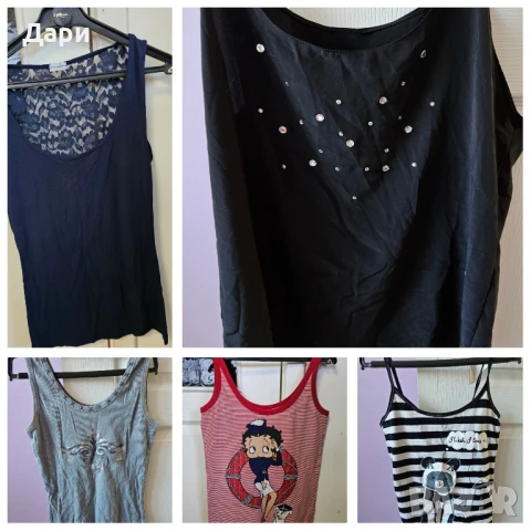 дамски лотове летни дрешки, снимка 9 - Тениски - 51055541