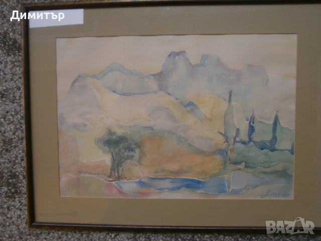 Акварел А.Манасиев