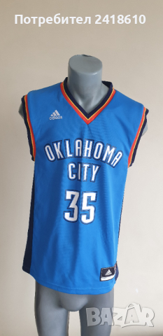 Adidas NBA Oklahoma City #35 Kevin Durant Mens Size S ОРИГИНАЛ! МЪЖКИ ПОТНИК!, снимка 9 - Спортни дрехи, екипи - 44600699