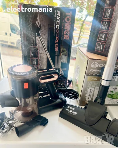 Вертикална прахосмукачка 3 в 1 Tower RXEC20 PLUS, снимка 4 - Прахосмукачки - 56503037