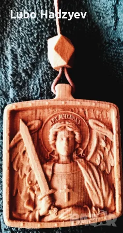 Дурвени амилети-икоми с дърворезба, снимка 4 - Декорация за дома - 56434285