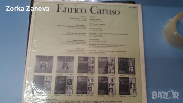 Enrico Caruso Singt Aus Den Opern, снимка 2 - Грамофонни плочи - 37889751