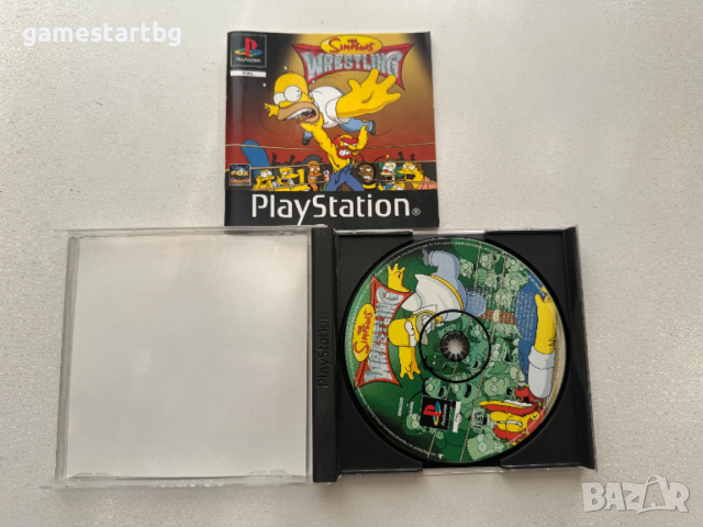 The Simpsons Wrestling за PS1, снимка 4 - Игри за PlayStation - 54286285