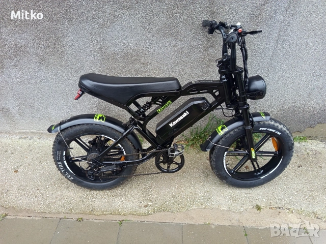 20цола електрически алуминиев велосипед с 7 скорости усилени капли амортисьори , снимка 4 - Велосипеди - 54058400