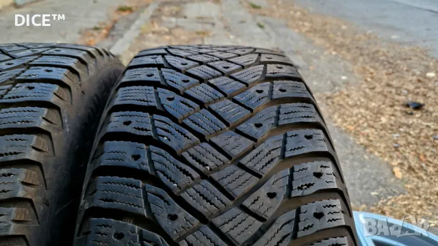 9мм 215/55/17 зимни гуми Goodyear UltraGrip Arctic 2, снимка 6 - Гуми и джанти - 47535292