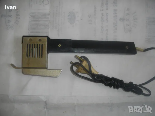 25 ВАТА РУСКА СССР ЕЛЕКТРИЧЕСКА ЛЕПАЧКА ЗА ПОЛИЕТИЛЕНОВО ФОЛИО СТАРО КАЧЕСТВО ПОЧТИ НОВА ОТЛИЧНА, снимка 13 - Други инструменти - 48788516