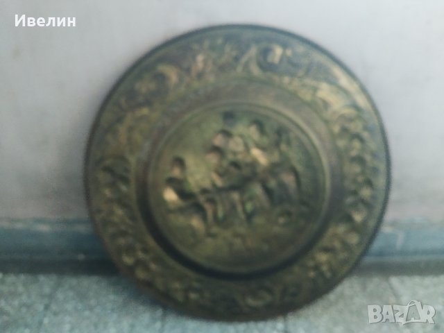 барокова чиния за декорация, снимка 5 - Антикварни и старинни предмети - 29918752