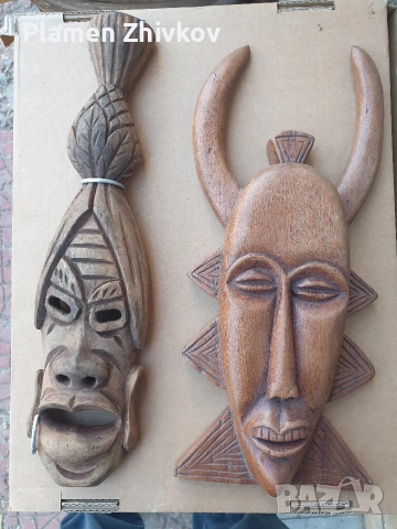 Африкански пластики от дърво, снимка 6 - Антикварни и старинни предмети - 52708753