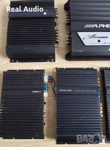 Лот 1 усилватели Alpine усилвател , снимка 5 - Аксесоари и консумативи - 52793007