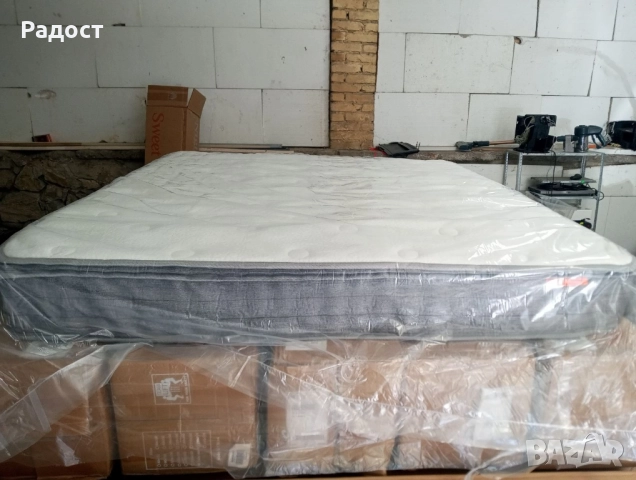 Промоция нови хибридни матраци с мемори пяна Sweetnight (160x190x25cm), снимка 4 - Матраци - 51736925