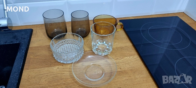 Стъклен комплект - лот, снимка 8 - Чаши - 52865809