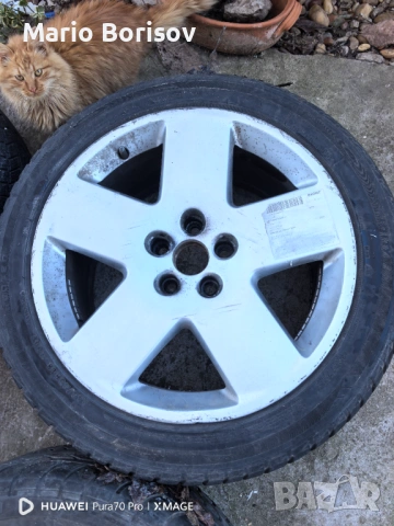 Джанти със гуми 18" 5х112 , снимка 5 - Гуми и джанти - 53073183