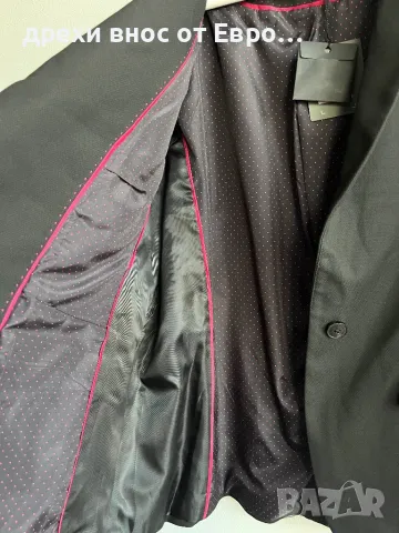 NEXT Tailoring 3XL дамско черно сако, снимка 4 - Сака - 50187897