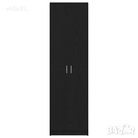 vidaXL Гардероб Черния дъб 55 x 25 x 189 см Инженерна дървесина, снимка 6 - Гардероби - 56147048