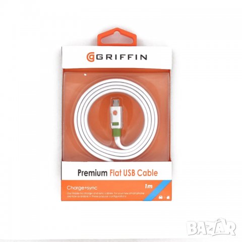 USB GRIFFIN USB към Type-C / USB към Lightning / USB към Micro USB 1Метър, снимка 1 - USB кабели - 33821438