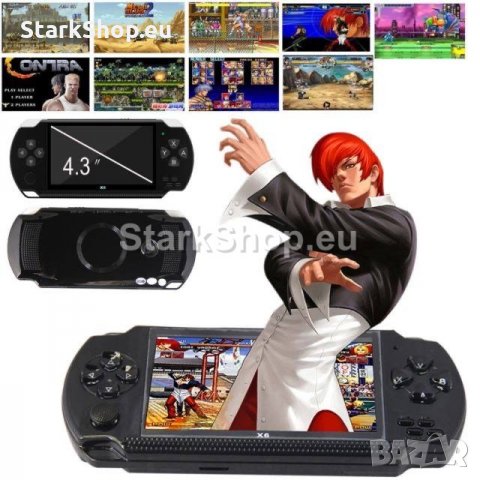 Преносима игра конзола с 10000 игри тип PSP X6, снимка 9 - Други игри - 30507788
