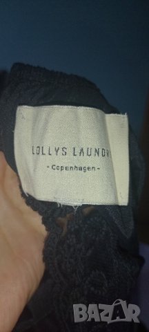 Дълга черна рокля Lollys Laundry L, снимка 6 - Рокли - 36714771