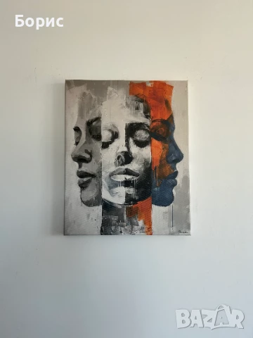 Висококачествена декоративна канава, опъната върху здрава дървена подрамка, снимка 6 - Картини - 50832776