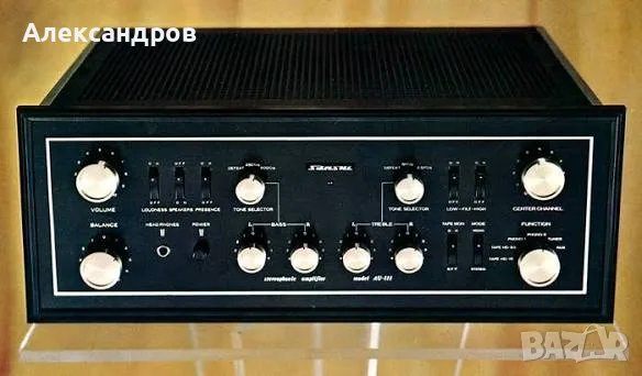  Усилвател Sansui AU 111, снимка 3 - Ресийвъри, усилватели, смесителни пултове - 55997956
