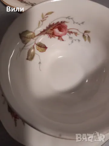 Чаши за чай/кафе от немски порцелан , снимка 2 - Чаши - 48635337